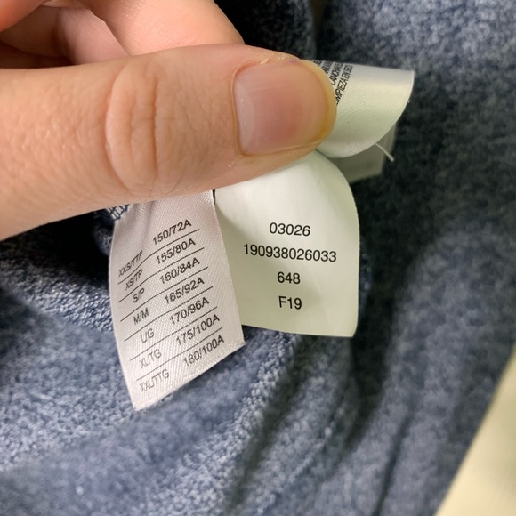 Roots | Blue Heather Long Sleeve Top - Small - Picture 6 of 6